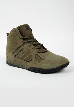 TROY  - High-top trainers - dark green