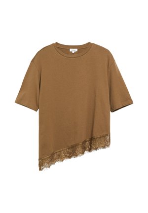 s.Oliver, T-SHIRT - T-Shirt basic - dunkelbraun