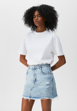 Minigonna - blue denim
