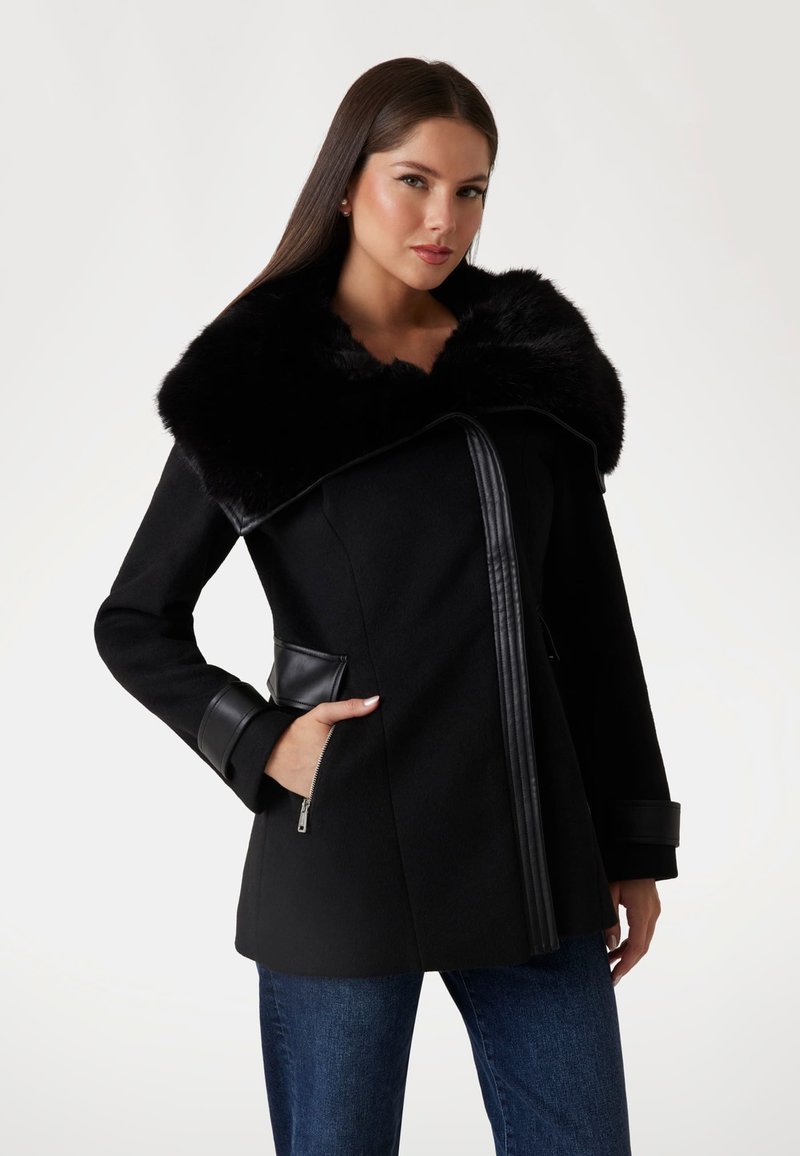 Guess - MELTON - Winter jacket - schwarz, Enlarge