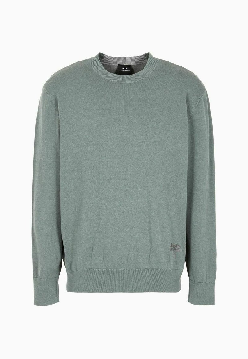 Armani Exchange Trui groen gemêleerd Armani Exchange Trui groen gemêleerd