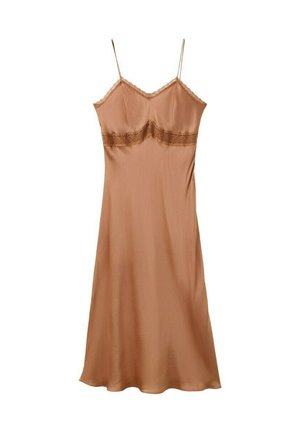 Mango, Robe longue - copper