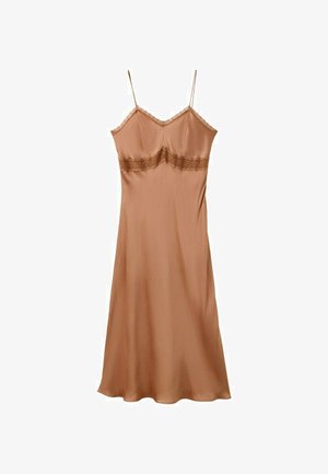 Mango, Robe longue - copper