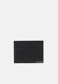 Calvin Klein MODERN PLAQUE CARDHOLDER UNISEX - Portafoglio - black