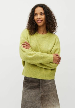 mbyM SADI - Trui - sunny lime melange