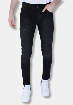 Slim fit jeans - zwart