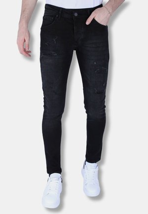 Local Fanatic Slim fit jeans - zwart