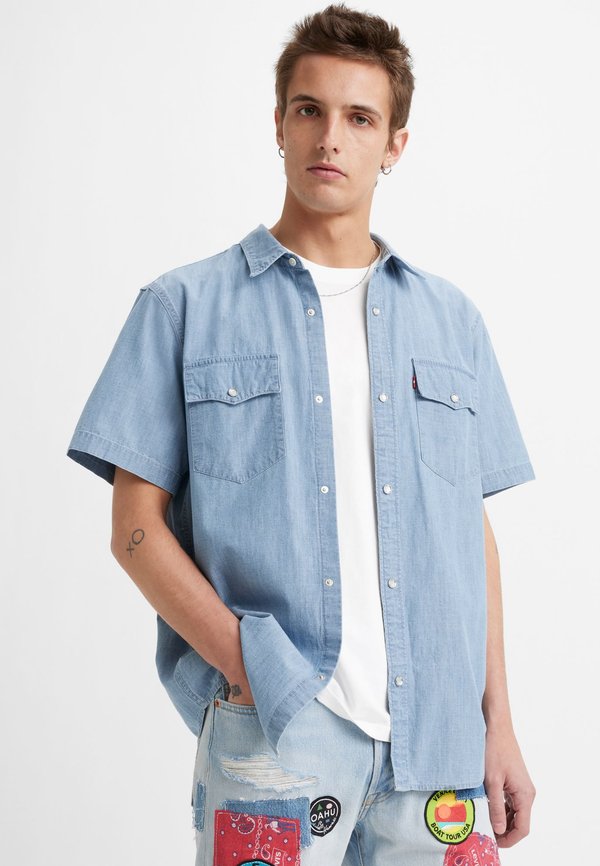 RELAXED FIT WESTERN - Hemd - new hyde chambray