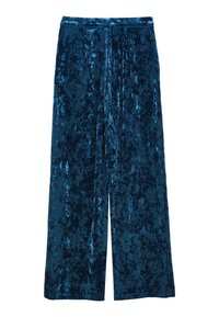 Calliope PALAZZO - Pantalon classique - blu ottanio scuro