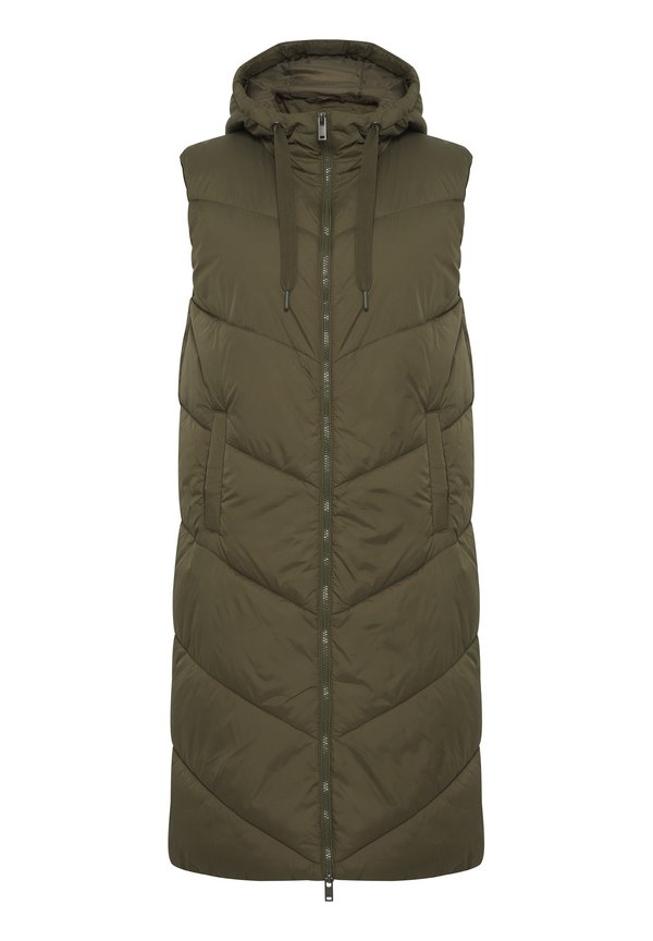 OXBolyn - Waistcoat - olive night3