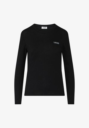 LIU JO, LIU JO LONG SLEEVE T-SHIRT - Maglietta a manica lunga - black