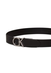 Calvin Klein LOGO BELT - Ζώνη - black
