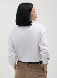 Calliope CON FRILL  - Camicia - bianco
