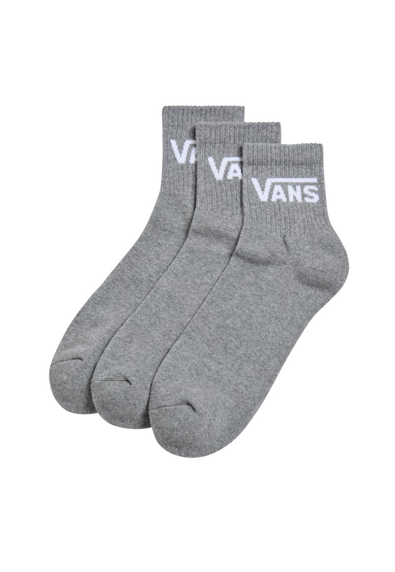 Vans 3 PACK CLASSIC HALF CREW - Calze - heather grey