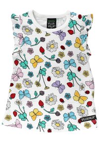 Villervalla KOLLEKTION  - Abito in maglia - weiß