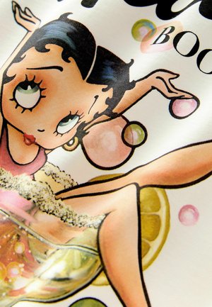 Next REGULAR FIT - OFFICIAL BETTY BOOP LICENSE GRAPHIC BOXY SHORT SLEEVE - T-shirts print - white