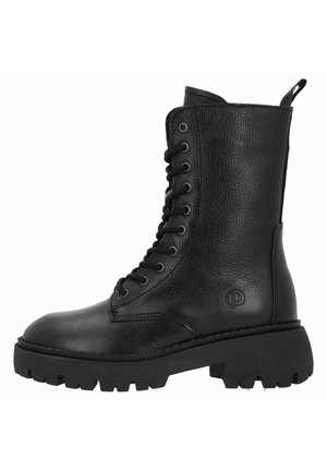 DELOS - Lace-up ankle boots - black