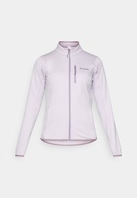 ESSENTIAL HIKE™ GRID FULL ZIP - Flīsa jaka - lavender pearl/black