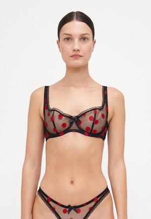 Agent Provocateur GABBY BRA - Soutien com aro - black/red