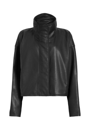 AllSaints RYDER - Leather jacket - black