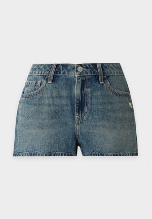 Hollister Co., SILVERLAKE - Τζιν σορτς - dark-blue denim