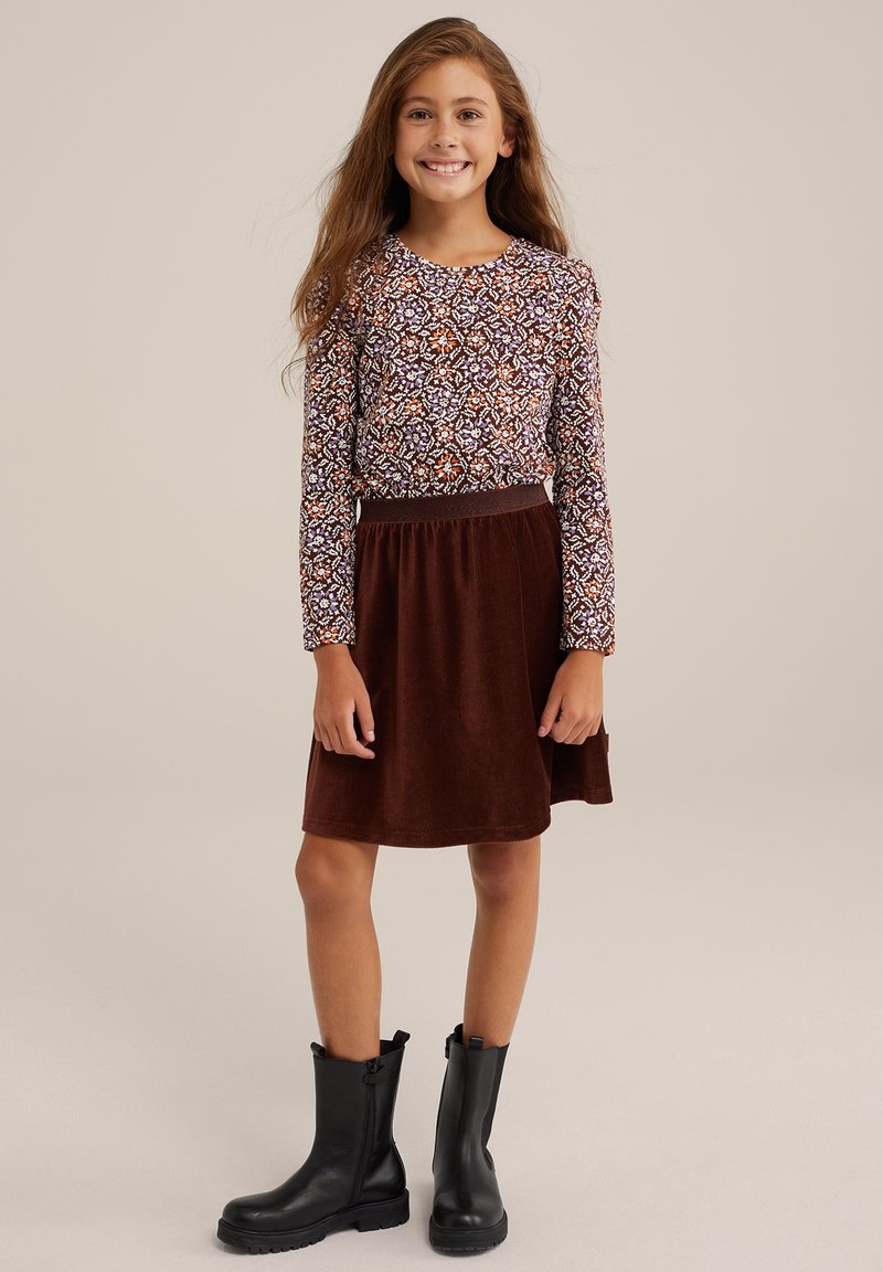 WE Fashion Dienas kleita - brown