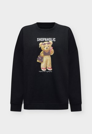 ONLY, ONLBILA - Sweatshirt - black/teddy shopaholic