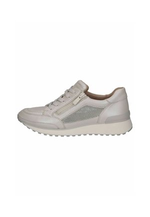Trainers - pearl nappa