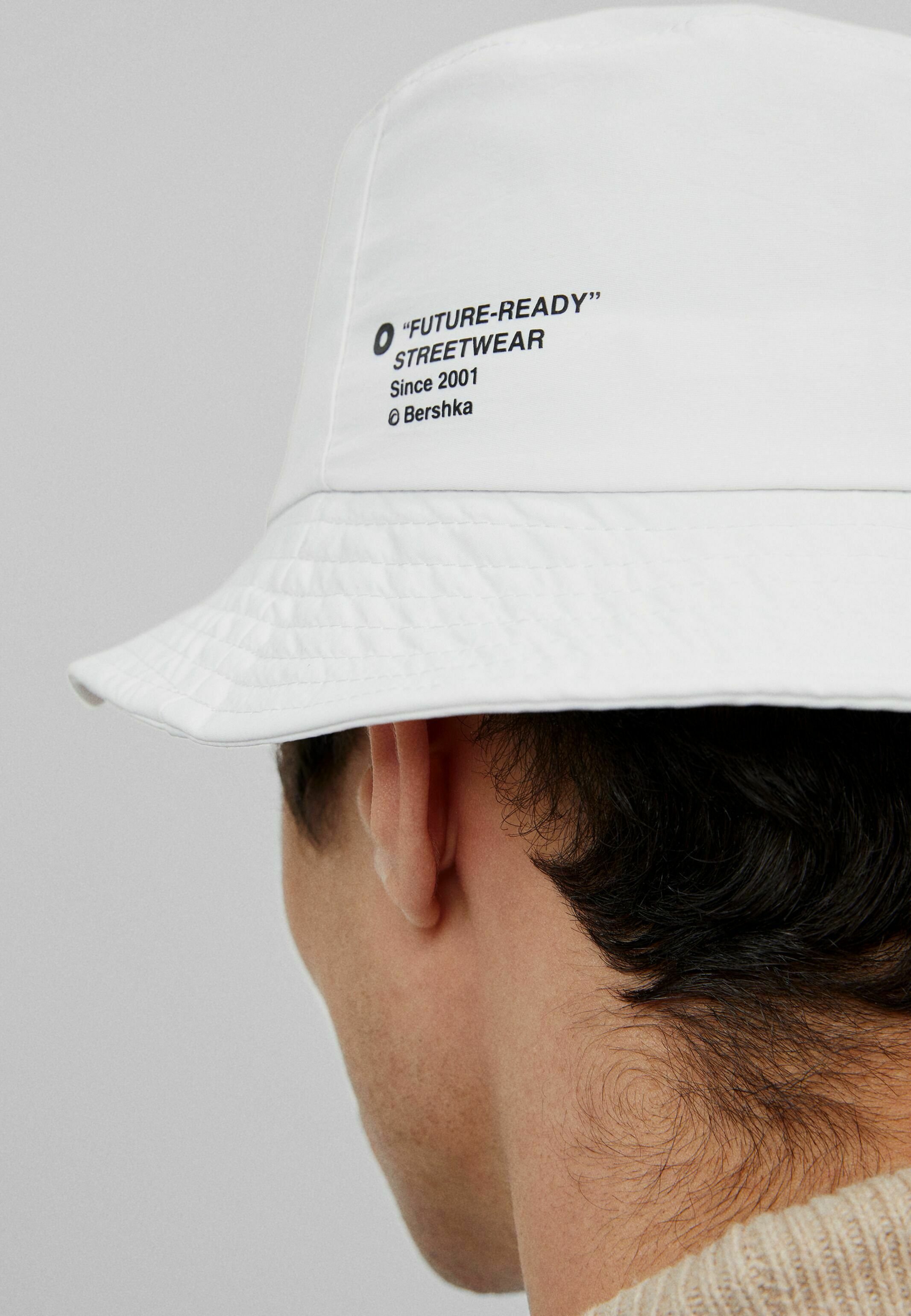 Bershka Cappello - white/bianco - Zalando.it