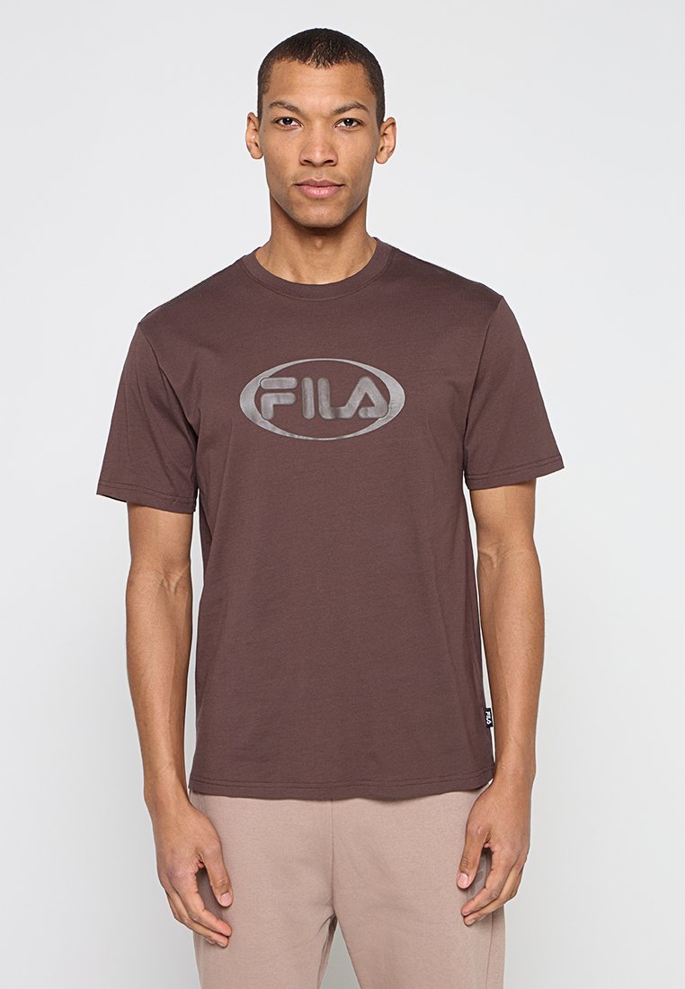 Fila T-shirt print bruin
