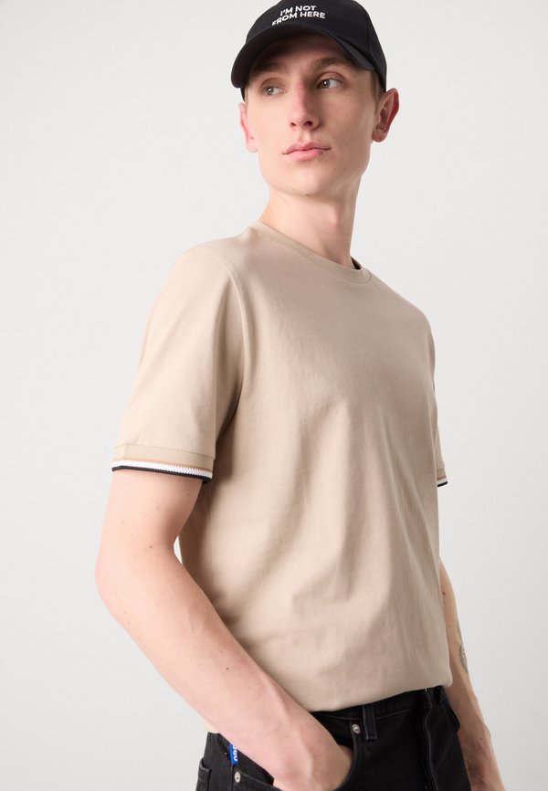 THOMPSON - Basic T-shirt - light beige4