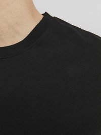 Jack & Jones JORVESTERBRO BACK SS CREW NECK  - Apdrukāts T-krekls - black