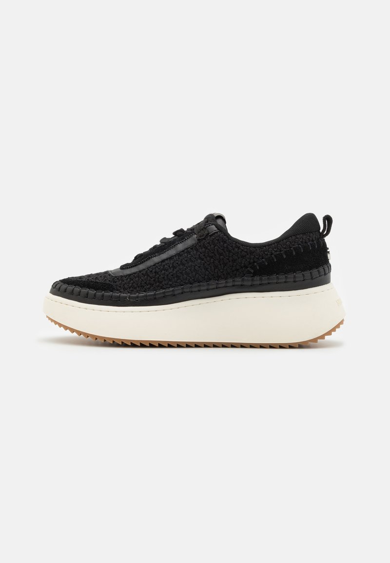 Steve Madden Fenta, Zapatillas De Moda Hombre, Tela Negra, 39 EU