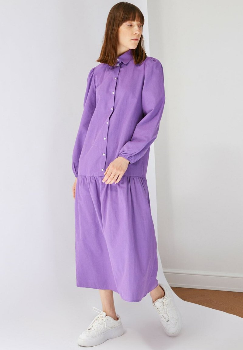 Trendyol Modest Shirt dress purple Zalando.ie