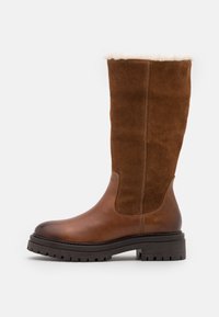 Geox Zimní obuv - cognac