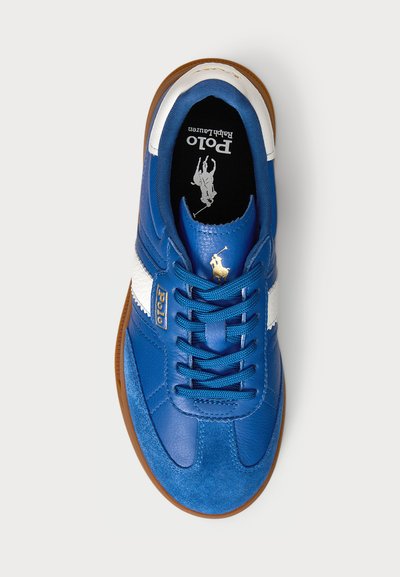 Polo Ralph Lauren HERITAGE AERA SUEDE TRAINER - Športni copati - blue