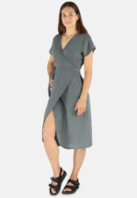 Normani MUSSELIN - Freizeitkleid - hellgrau