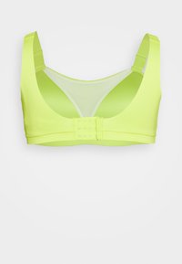 Nike Performance ALPHA BRA - Sutiã desportivo de alto suporte - atomic green/barely volt/black