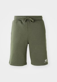 BASIC - Tracksuit bottoms - dark olive