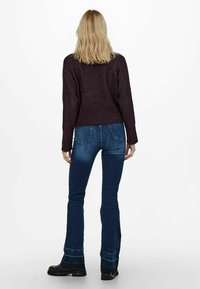 ONLY ONLMACADAMIA L/S CARDIGAN BF KNT - Vesta na kopčanje - winetasting