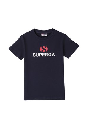 SHORT-SLEEVED - T-shirt con stampa - navy