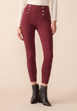 Leggings - Trousers - bordeaux