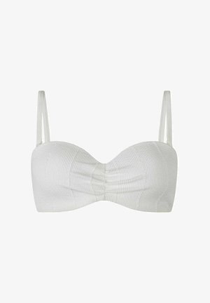 Mint Velvet Sutien costum de baie din două piese - white