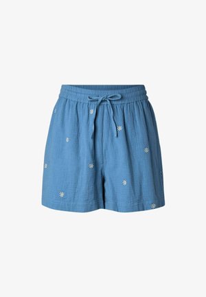 Pieces, SHORTS PCSASTINA HW MUSSELIN - Short - riverside