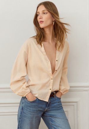 Pepe Jeans, W11 FARALA SHIRT - Camicetta - lace beige