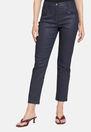 Betty Barclay PERFECT BODY- MIT REISSVERSCHLUSSTASCHEN - Trousers - dunkelblau