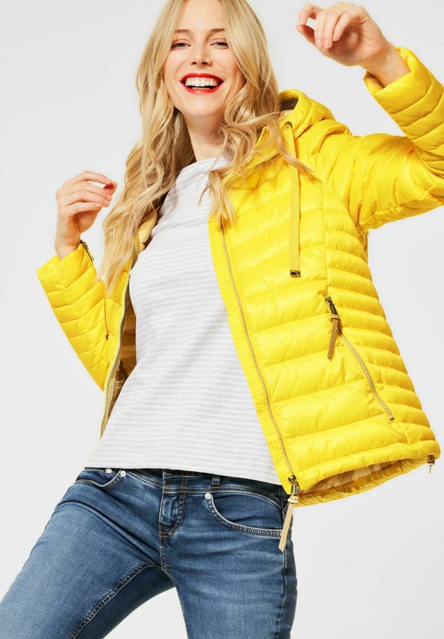 Winterjacke - gelb