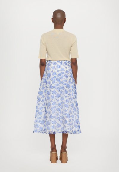 WEEKEND MaxMara MARCA - A-vonalú szoknya - cornflower blue