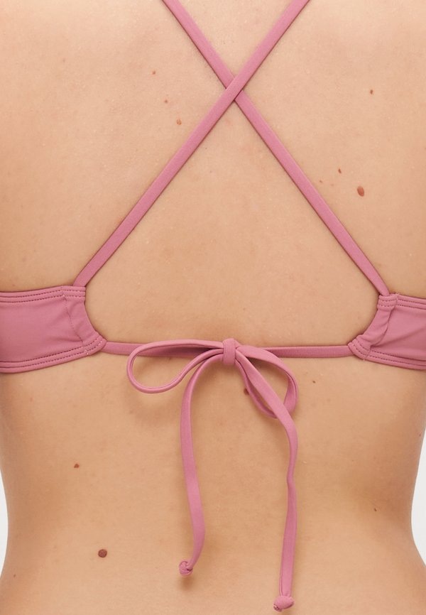 BEACH CLASSICS TRI - Bikini top - heather rose3