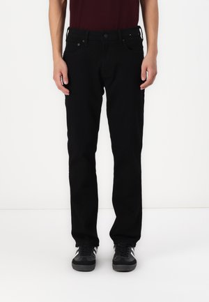 Black No Fade Slim Straight Jeans - Jean slim - black